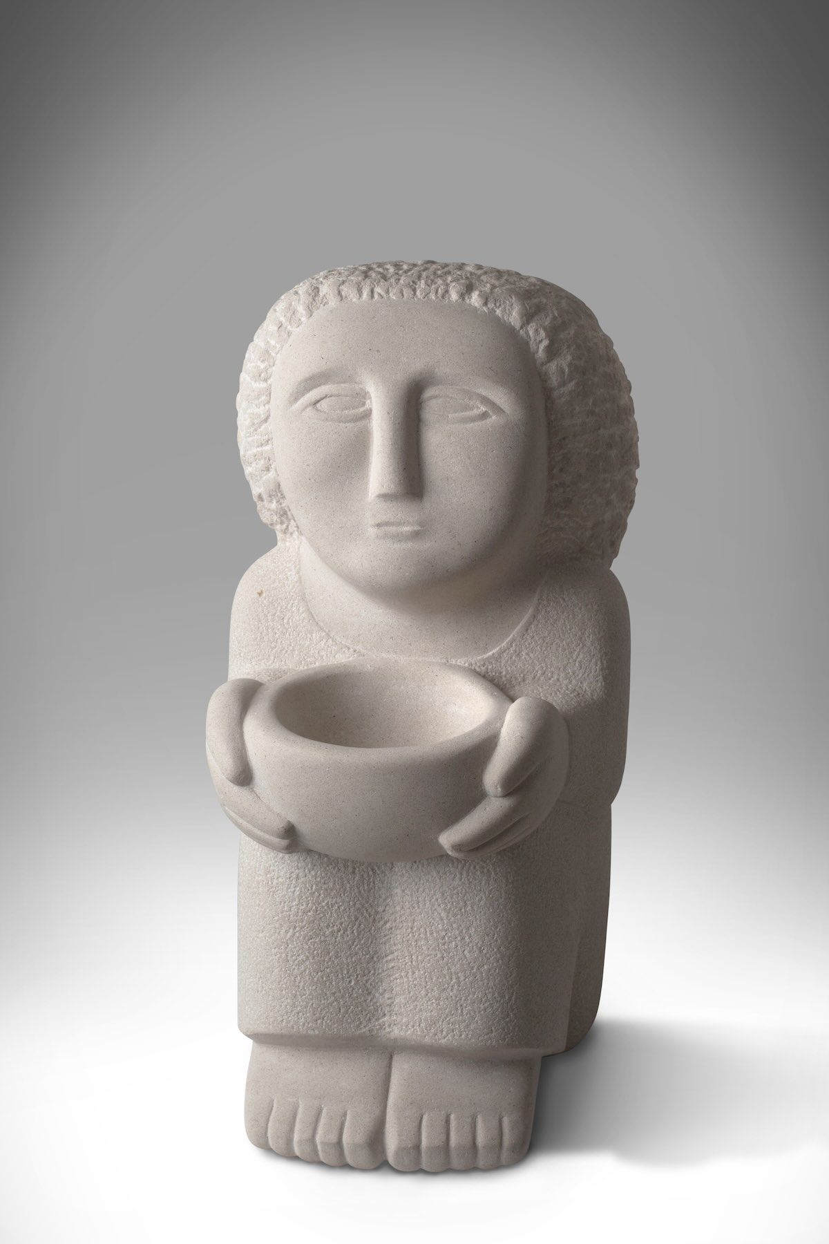 Sophia Moleanos Stone Sculpture Emma Maiden